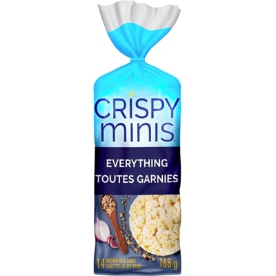 Quaker Crispy Minis Everything Large Brown Rice Cakes 168 g, $2.26/100g