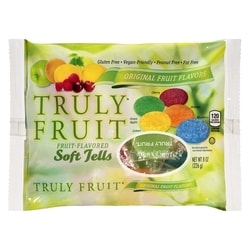 Truly Fruit Flavored Soft Jells Original Fruit Flavors - 227 g