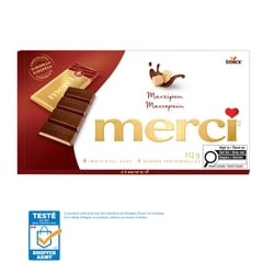 merci Chocolate bar, Marzipan - 112 g | Zehrs