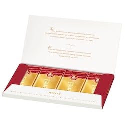 merci Chocolate bar, Marzipan - 112 g | Dominion Stores of