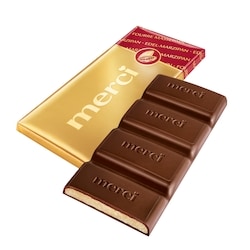 merci Chocolate bar, Marzipan - 112 g | Provigo