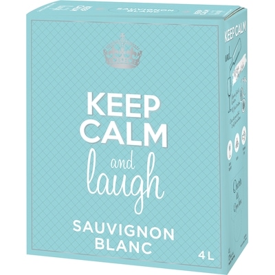 KEEP CALM Keep Calm SAUV BLC, 4 L (Pièce d’identité requise au moment du ramassage) 4 l, 1,19 $/100ml