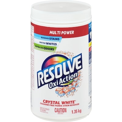 Resolve Multi Power, Oxi-Action, Amazing Stain Remover, In-Wash Powder, Whites 1.35 g, $0.96/100g