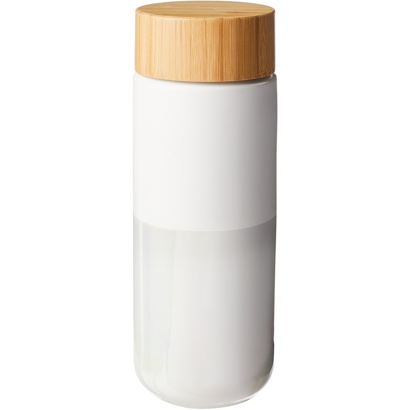 Tall Lidded Travel -Cream