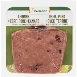 Gibiers Canabec With Fieldberries And Calvados Deer, Pork & Duck Terrine 90 g, $6.66/100g