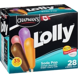 Chapmans Li'L Lolly Soda Pop - 28x50.0 ml | Atlantic Superstore