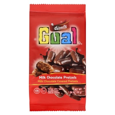 Blooms Milk Chocolate Pretzels 55 g, $6.35/100g