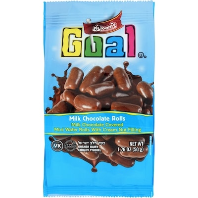Blooms Milk Chocolate Rolls 50 g, $6.98/100g