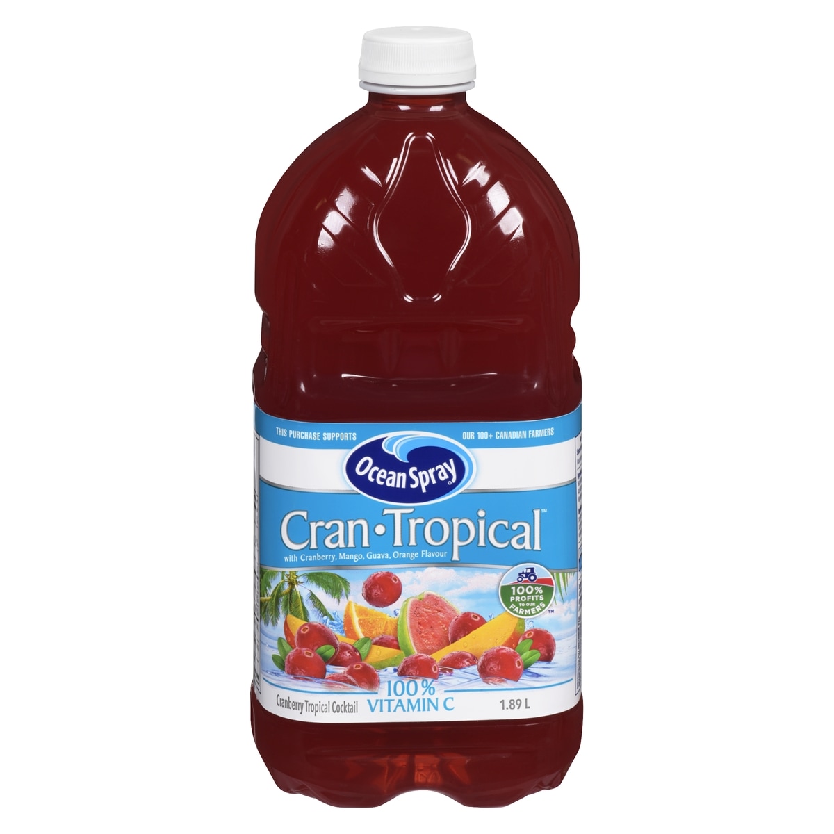 Ocean Spray Cran Tropical Cocktail 1.89 l, $0.24/100ml