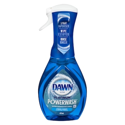 Dawn Powerwash Fresh Dish Spray, Liquid Dish Soap Starter Kit 473 ml, $1.27/100ml