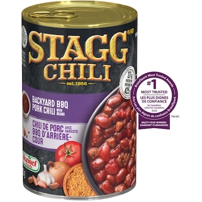 Stagg Backyard Bbq Pork Chili With Beans 425 g, $0.89/100g