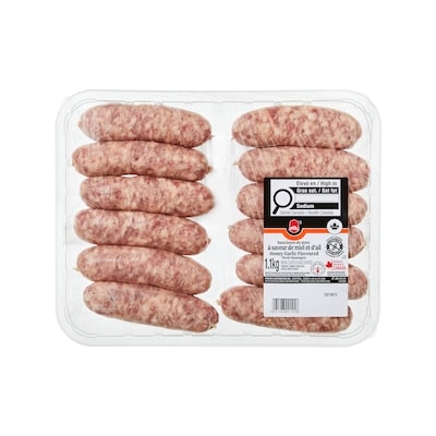Honey Garlic Flavoured Pork Sausages Club Size