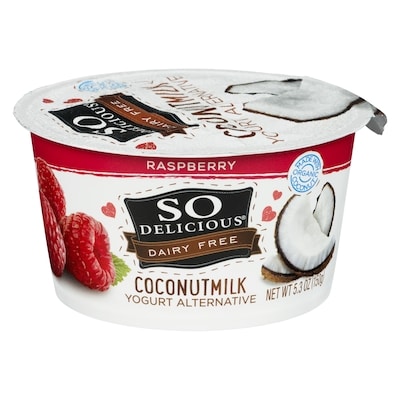 So Delicious Coconutmilk Yogurt Alternative Raspberry 150 g, $3.19/100g