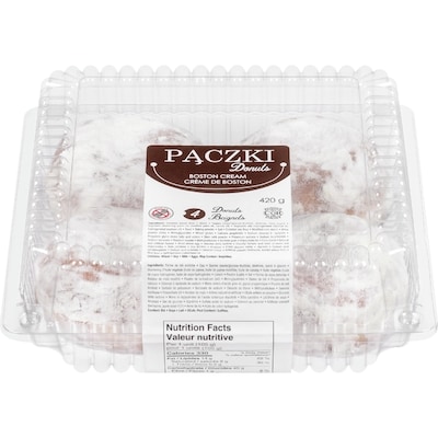 null Paczki – Crème Boston 420 g, 1,19 $/100g
