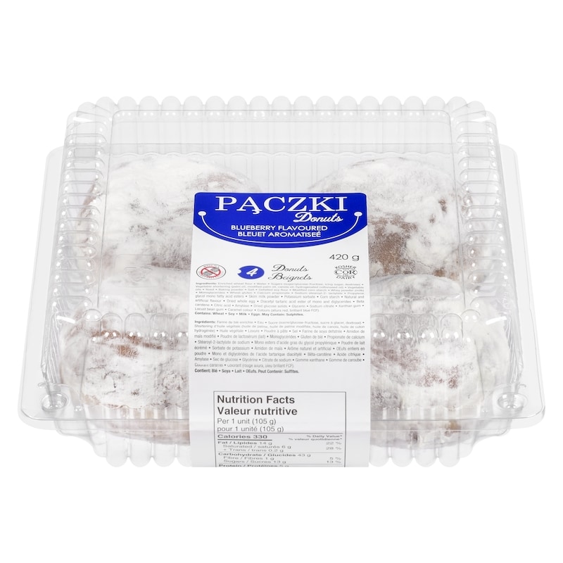 Paczki - Blueberry
