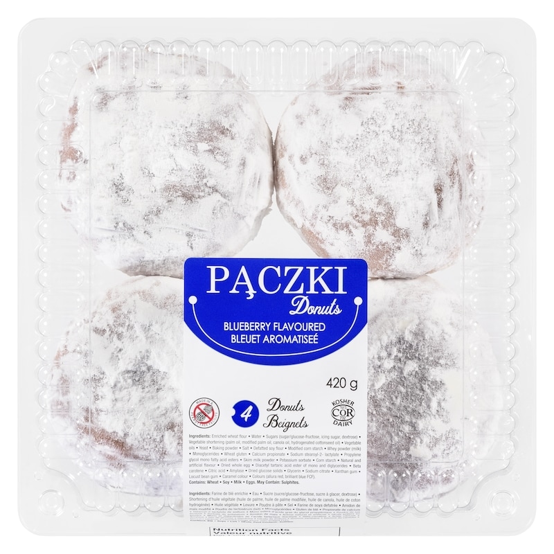 Paczki - Blueberry