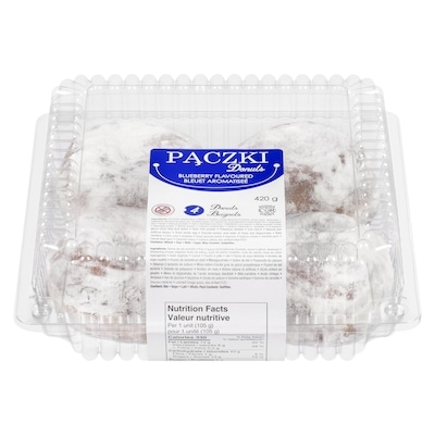 null Paczki – Bleuets 420 g, 1,19 $/100g