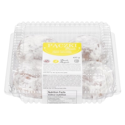 null Paczki - Lemon 420 g, $1.19/100g