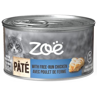 Zoe Free Run Chicken Cat Pate 85 g, $1.75/100g