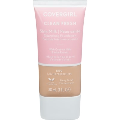 Cover Girl Clean Fresh Skin Milk Nourishing Foundation Light Medium 30 ml, $43.30/100ml