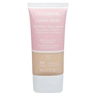 CoverGirl Clean fresh fond de teint nourrissant 540 light 30 ml, 43,30 $/100ml
