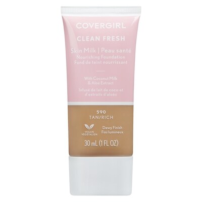 Clean fresh fond de teint nourrissant 590 tan/rich