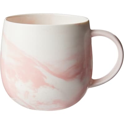 Life at Home Marble Mug -Pink 1 ea, $5.00/1ea