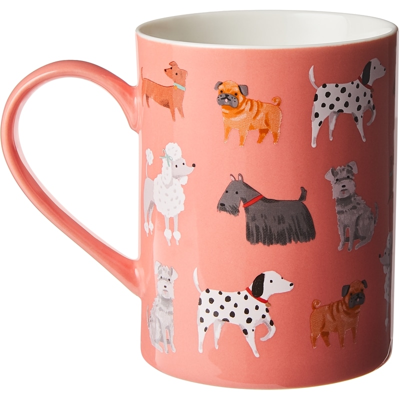 Cylinder Mug -Dogs