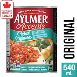 Accents Diced Tomatoes with Green Pepper