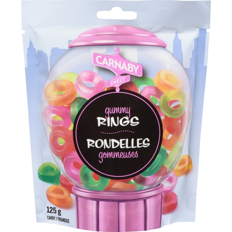 Carnaby Sweet Gummy Rings - 125 g | Atlantic Superstore