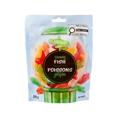 Carnaby Sweet Gummy Fish Candy 125 g, $1.19/100g