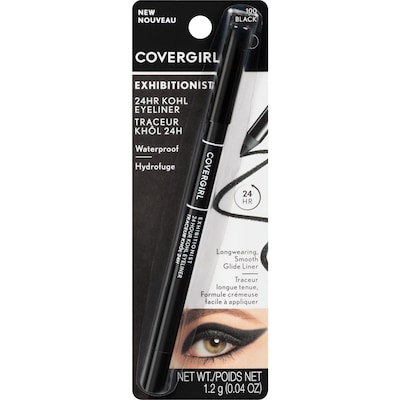 Cover Girl Exhibitionist 24Hr Kohl Eyeliner 100 Black 1.2 g, $790.83/100g