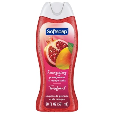 Softsoap Body Wash, Juicy Pomegranate and Mango 591 ml, $0.93/100ml