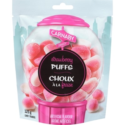 Carnaby Sweet Strawberry Puffs  125 g, $1.59/100g