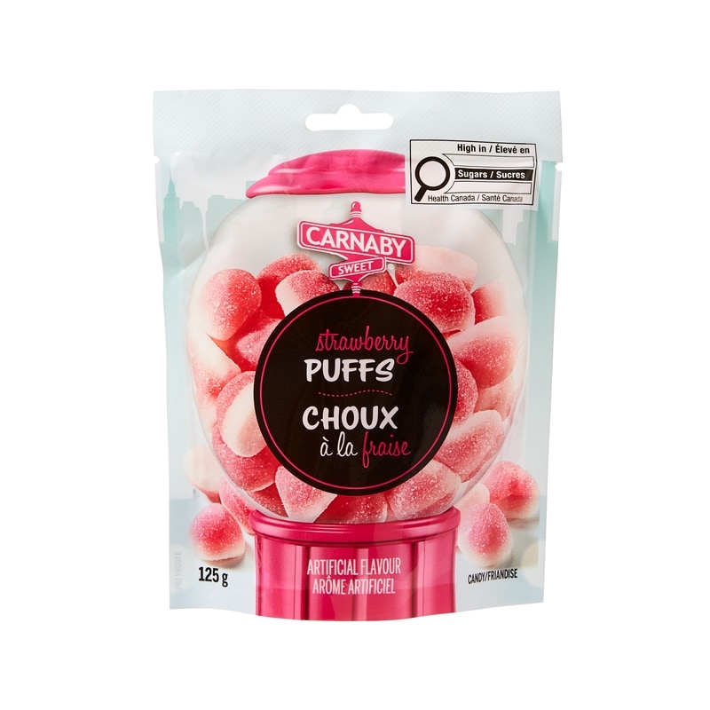 Strawberry Puffs Candy