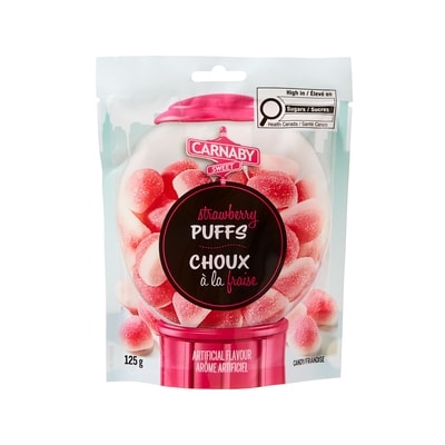 Carnaby Sweet Friandises Choux à la fraise 125 g, 1,59 $/100g