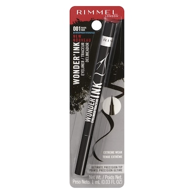 Rimmel London Eyeliner 001 Black 1 ml, $999.00/100ml