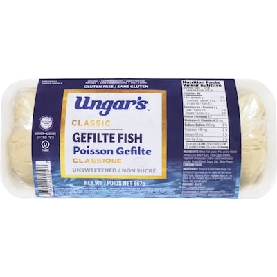 Ungars Unga Poisson Gefilte Sans Scr casher 567 g, 2,29 $/100g