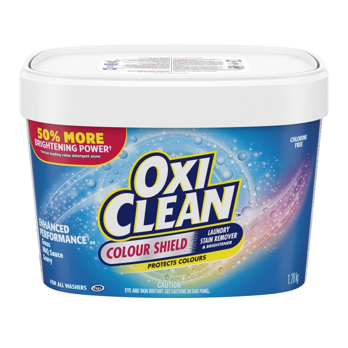 Oxi Clean Colour Shield Laundry Stain Remover Powder 1.28 kg, $1.17/100g