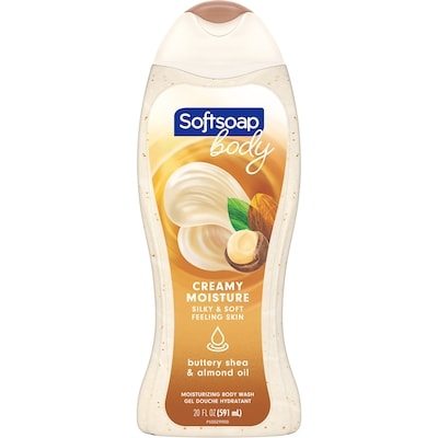 Softsoap Moisturizing Body Wash, Shea and Almond Oil 591 ml, $1.13/100ml