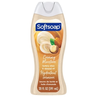 Softsoap Moisturizing Body Wash, Shea and Almond Oil 591 ml, $0.93/100ml