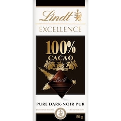 EXCELLENCE 100% Cacao Dark Chocolate Bar