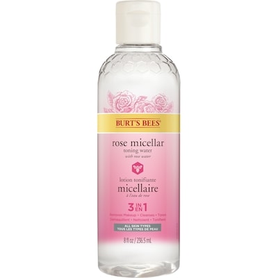 Burt’s Bees Lotion tonifiante micellaire à l’eau de rose 235 ml, 6,80 $/100ml