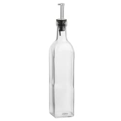 Trudeau Oil Bottle With Metal Plate 1 ea, $7.00/1ea