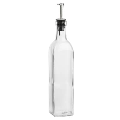 Trudeau Oil Bottle With Metal Plate 1 ea, $6.00/1ea