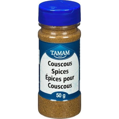 Tamam Épices couscous Tamam 50 g, 5,58 $/100g