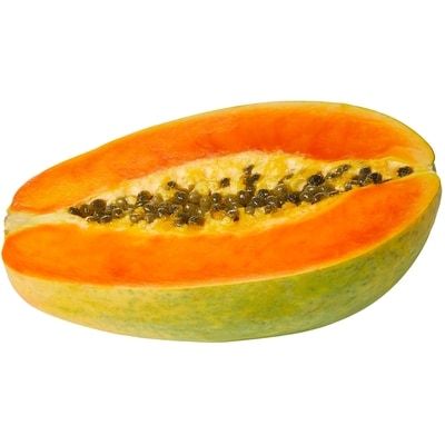 null Cut Papaya Halves 1 kg, $0.77/100g