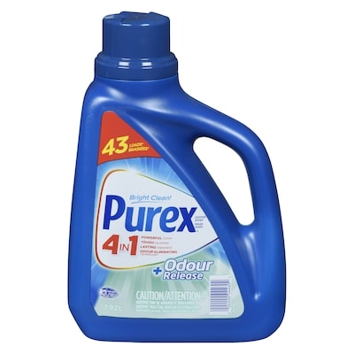 Purex Odor Release Detergent 1.92 l, $0.49/100ml