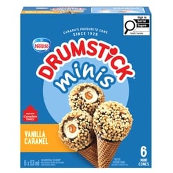 Nestlé Drumstick Minis Vanilla Caramel 63 ml, $6.35/100ml