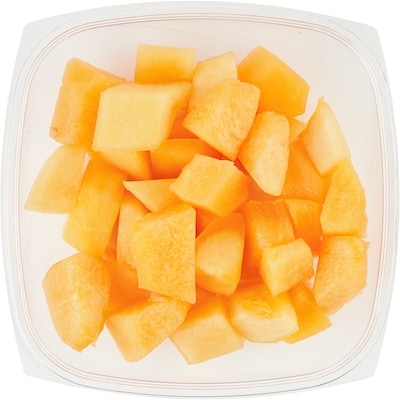 null Small Cubed Cantaloupe 300 g, $1.67/100g